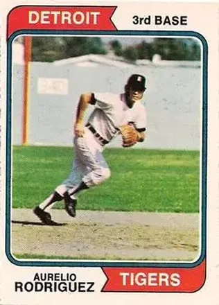 1974 O-Pee-Chee #72 Aurelio Rodriguez