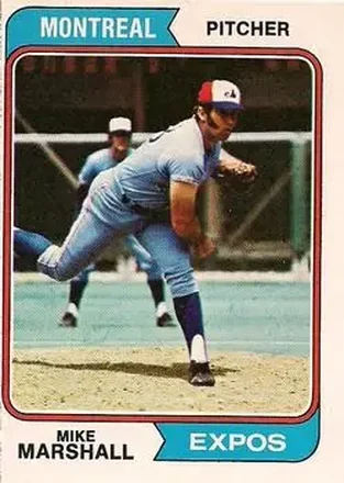 1974 O-Pee-Chee #73 Mike Marshall