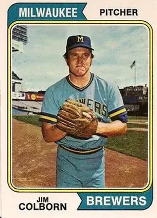 1974 O-Pee-Chee #75 Jim Colborn