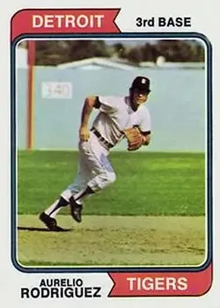 1974 Topps #72 Aurelio Rodriguez