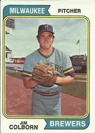 1974 Topps #75 Jim Colborn