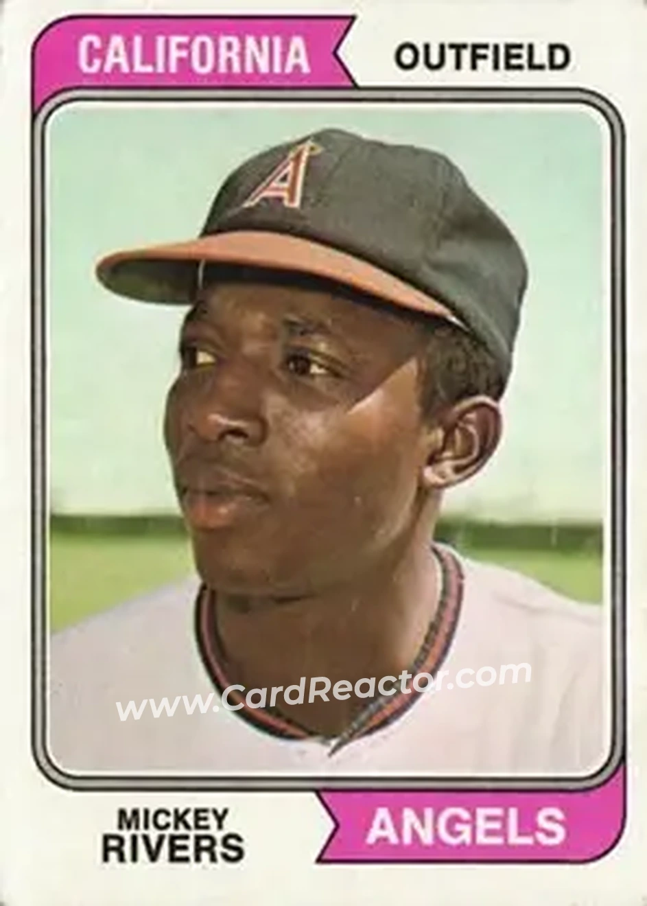 Front of Mickey Rivers