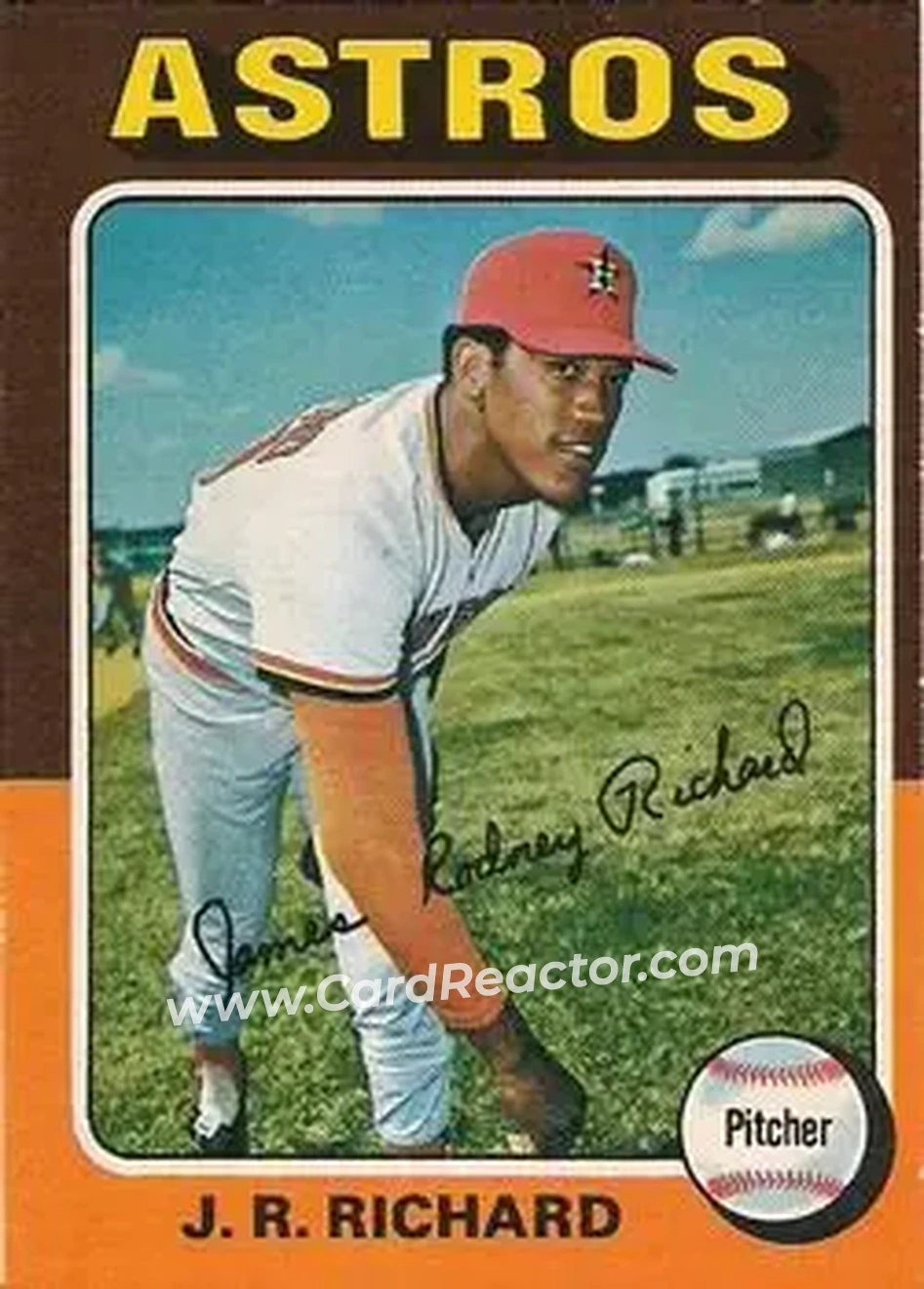 Front of J.R. Richard