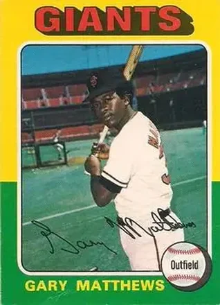 1975 O-Pee-Chee #79 Gary Matthews