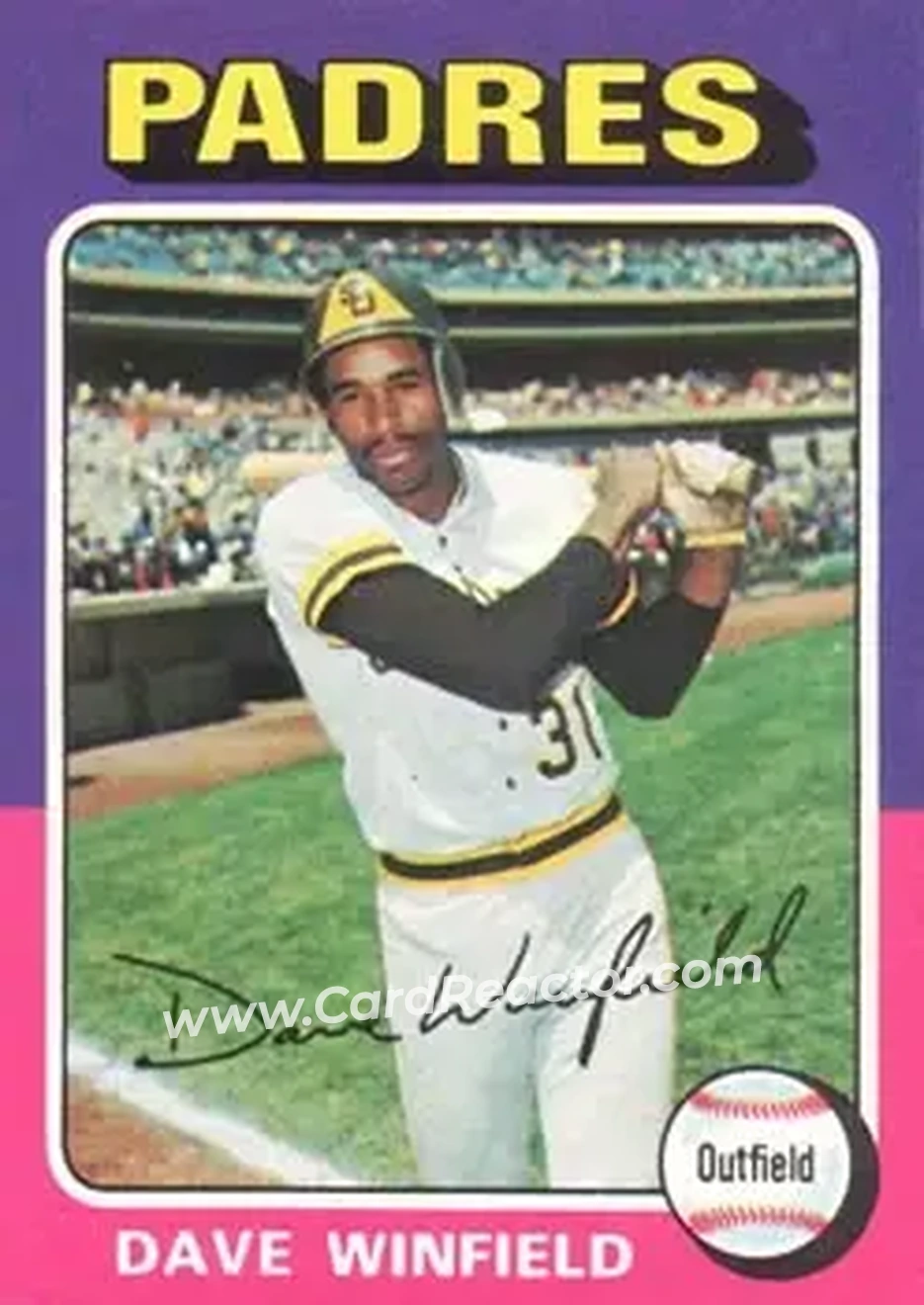 Front of Dave Winfield