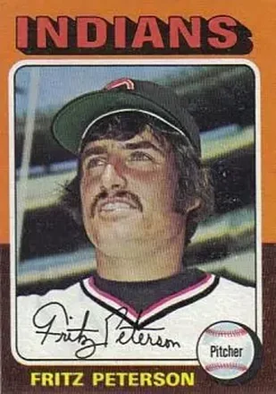 1975 Topps #62 Fritz Peterson