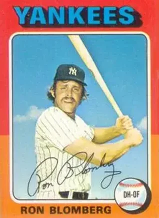 1975 Topps #68 Ron Blomberg