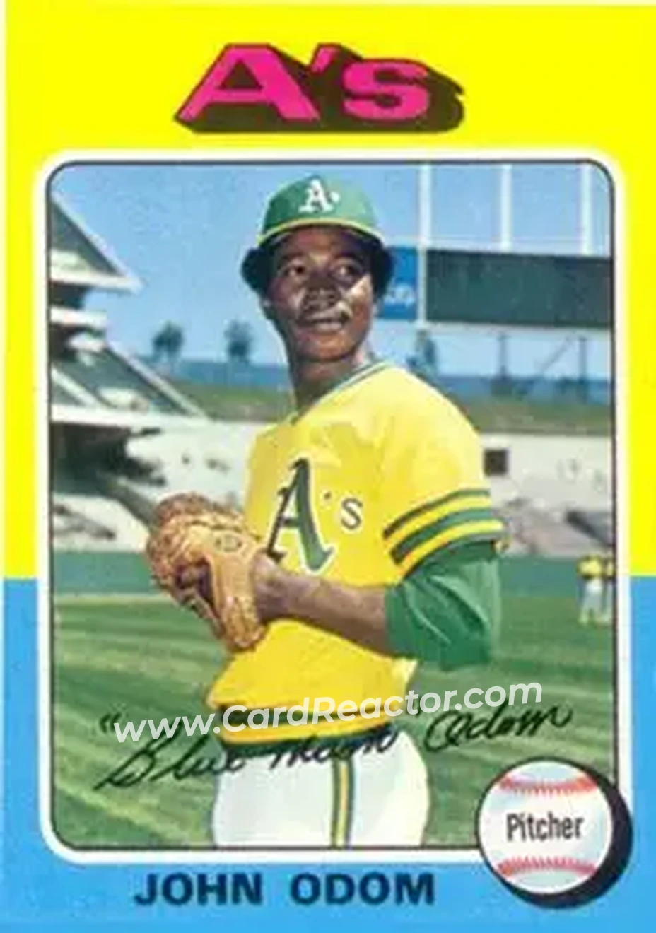 Front of Johnny Odom