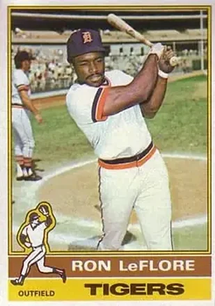 1976 Topps #61 Ron LeFlore