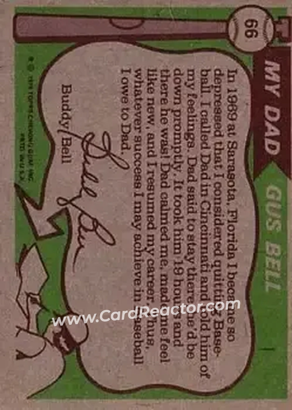 Back of Card #66