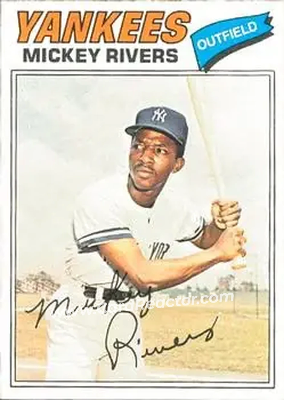 Front of Mickey Rivers