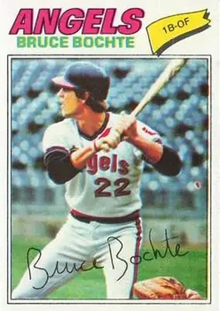 1977 Topps #68 Bruce Bochte