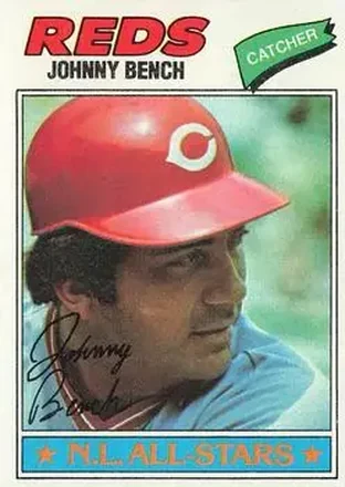 1977 Topps #70 Johnny Bench