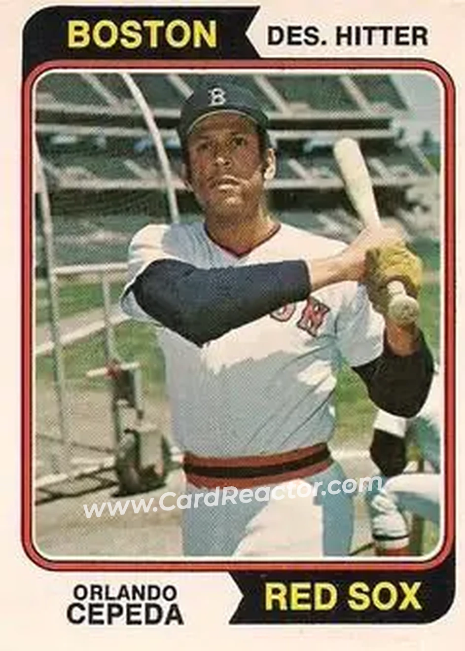 Front of Orlando Cepeda