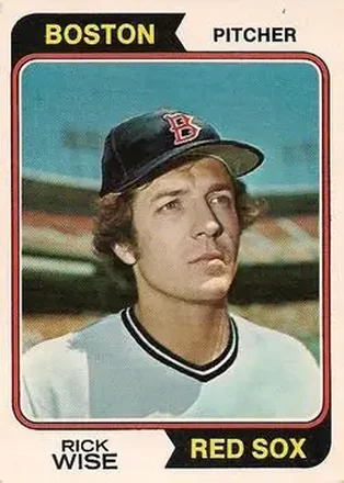 1974 O-Pee-Chee #84 Rick Wise