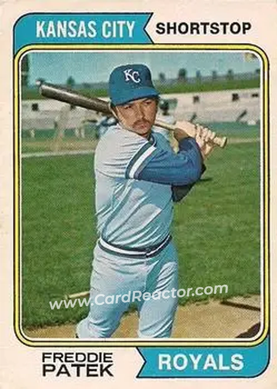 Front of Fred Patek