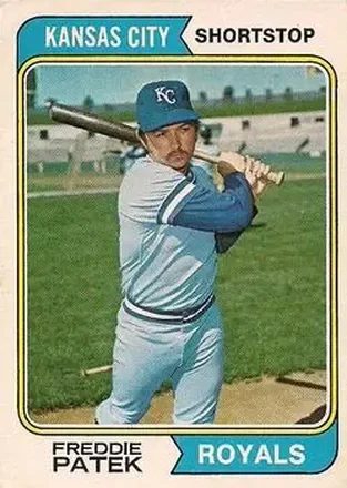 1974 O-Pee-Chee #88 Fred Patek