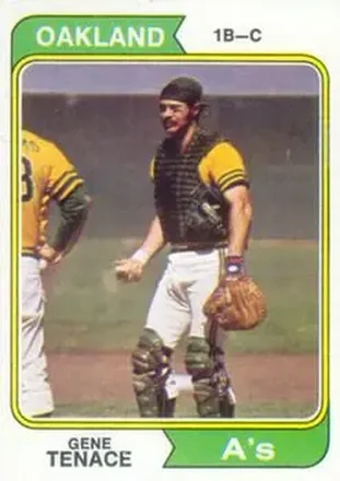 1974 Topps #79 Gene Tenace