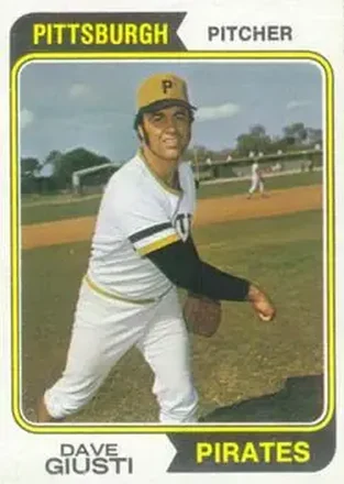 1974 Topps #82 Dave Giusti