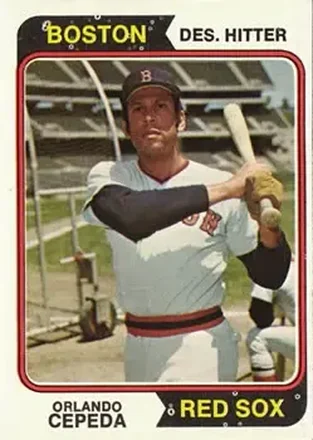 1974 Topps #83 Orlando Cepeda