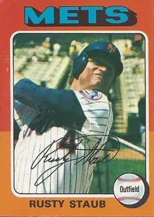 1975 O-Pee-Chee #90 Rusty Staub