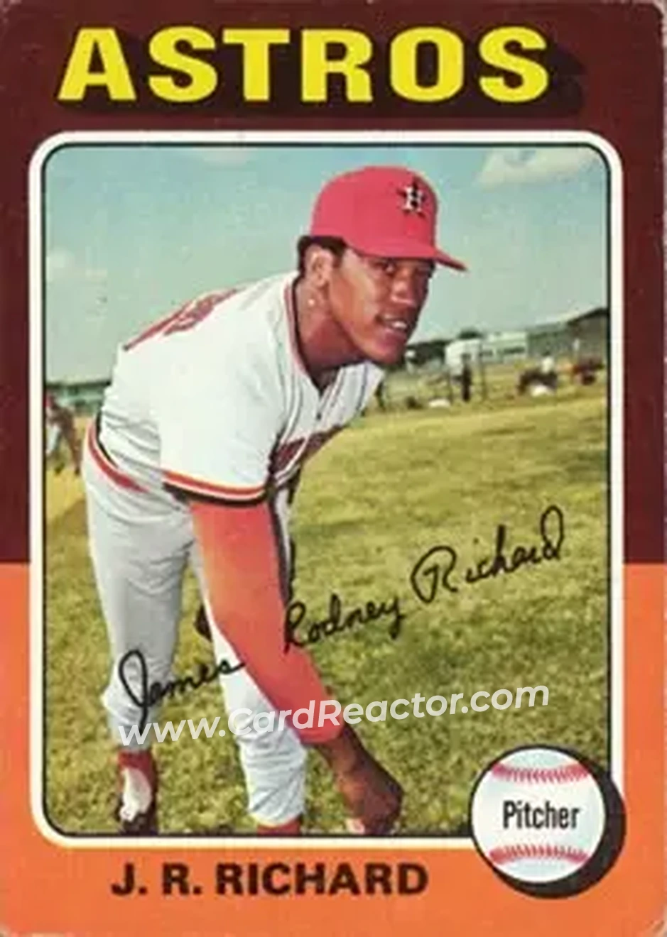 Front of J.R. Richard