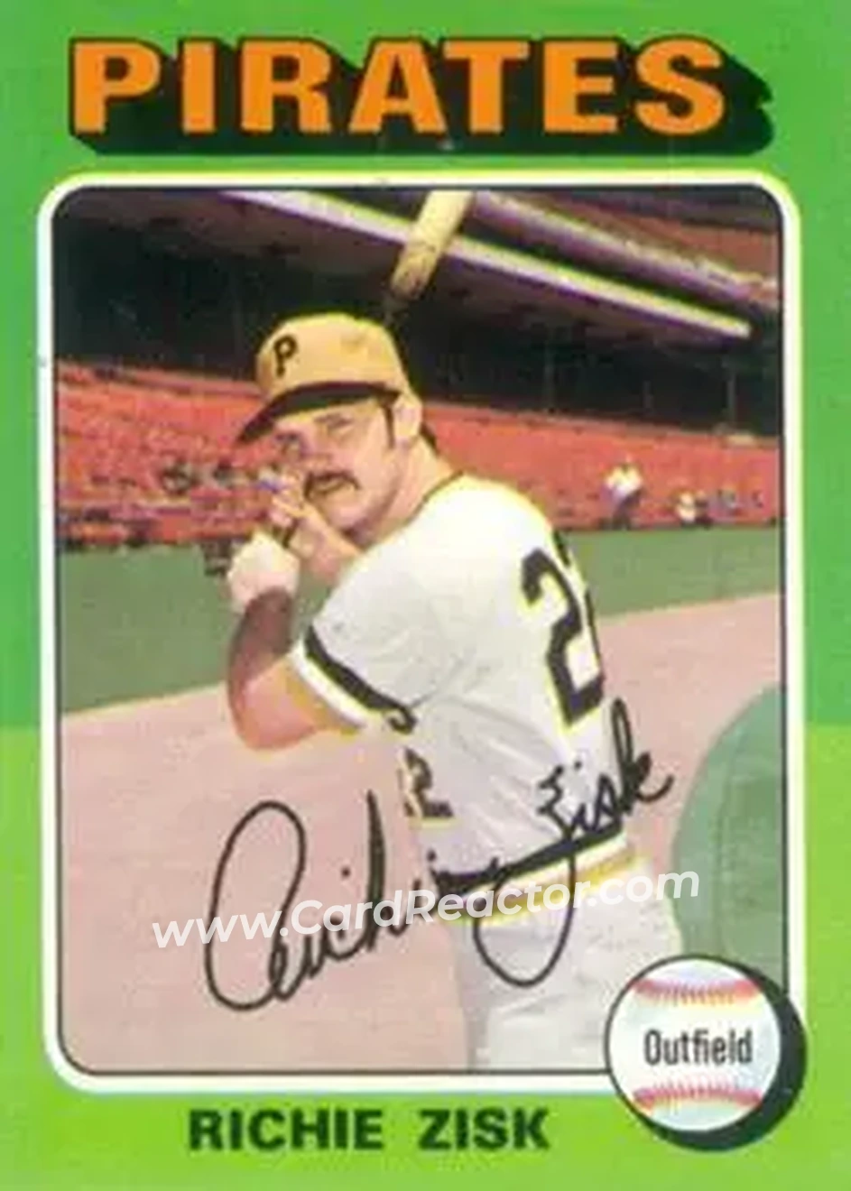Front of Richie Zisk