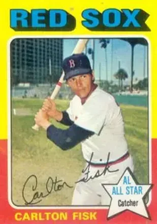 1975 Topps #80 Carlton Fisk