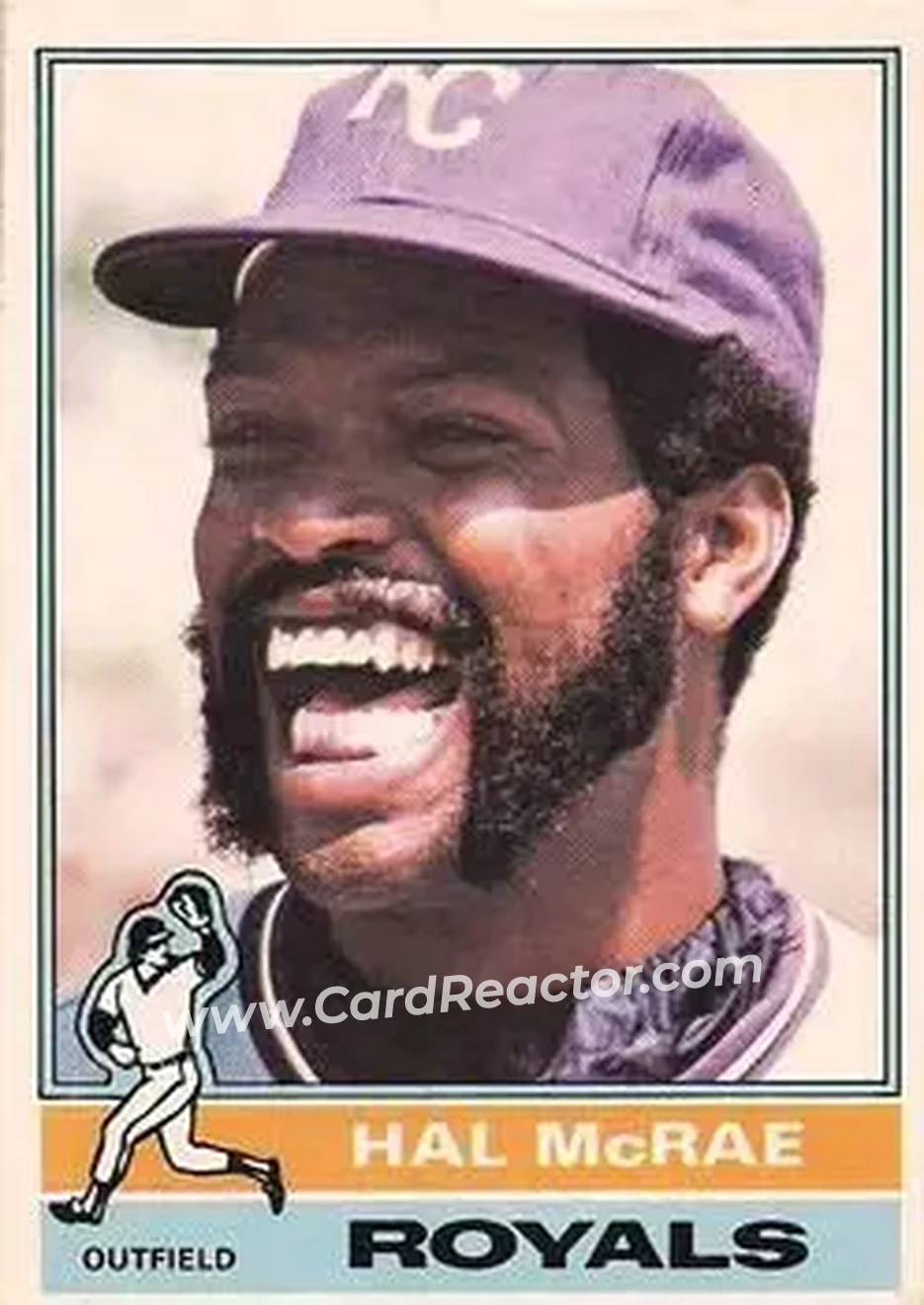 Front of Hal McRae
