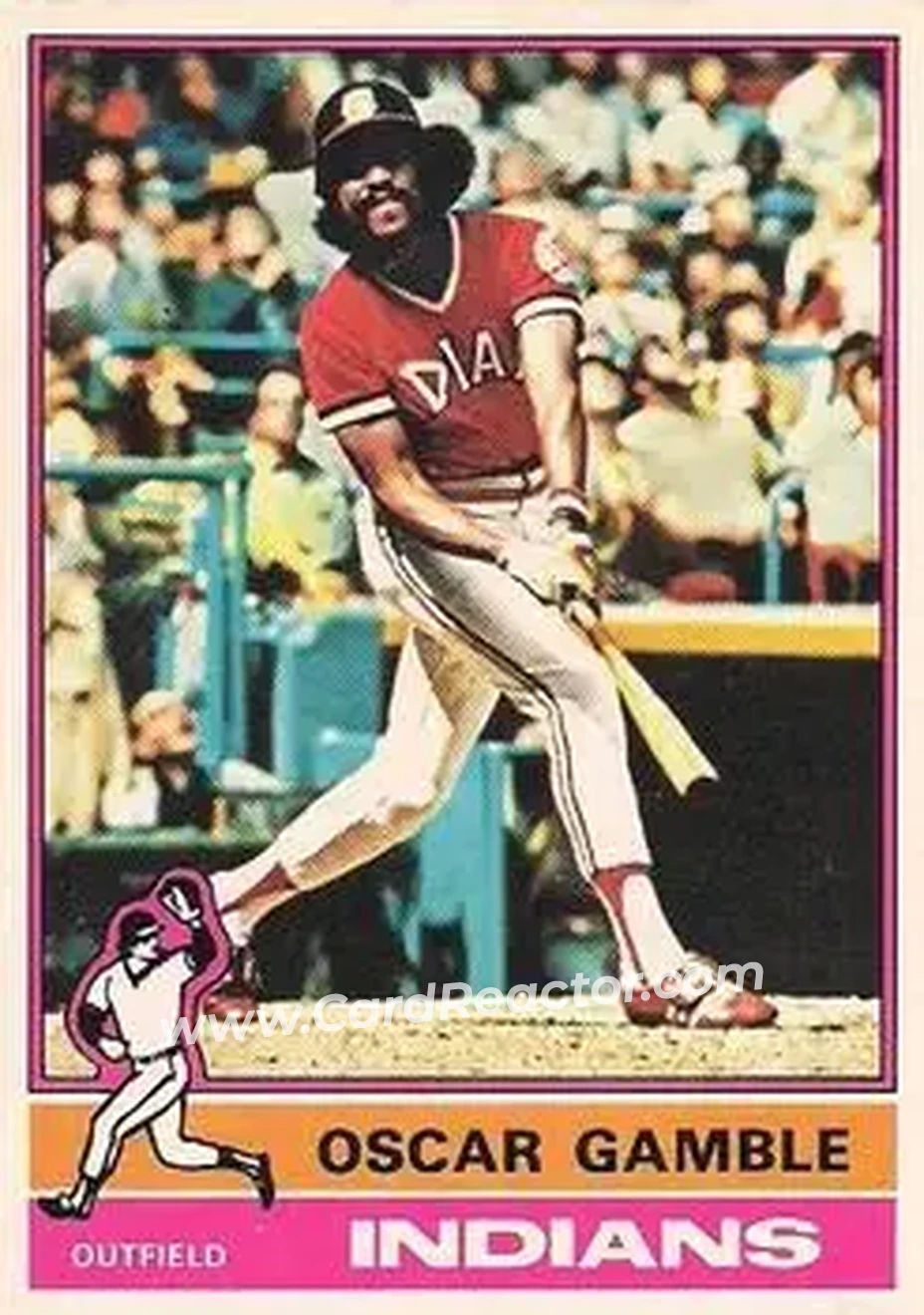 Front of Oscar Gamble