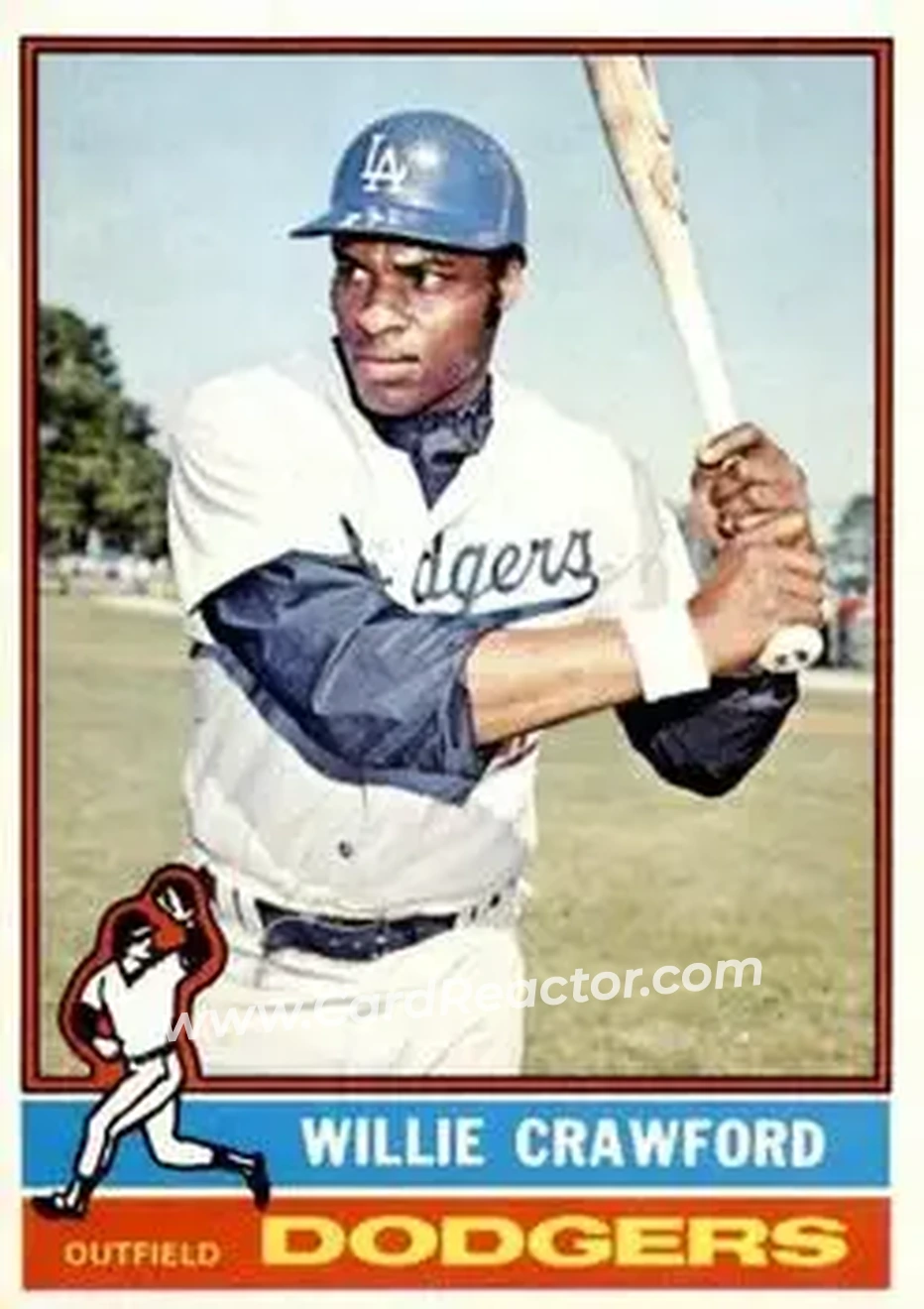 Front of Willie Crawford