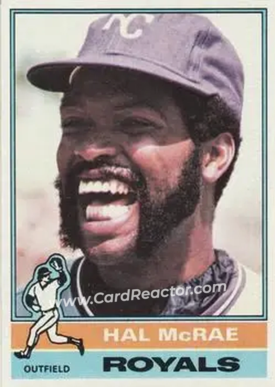 Front of Hal McRae