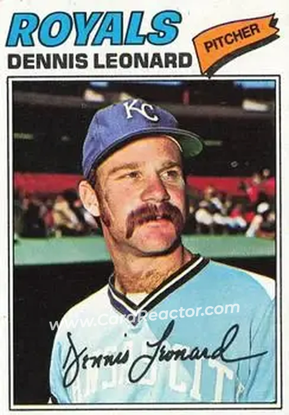 Front of Dennis Leonard