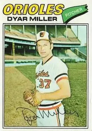 1977 Topps #77 Dyar Miller