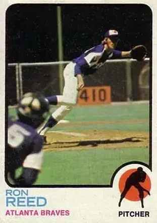 1973 Topps #72 Ron Reed