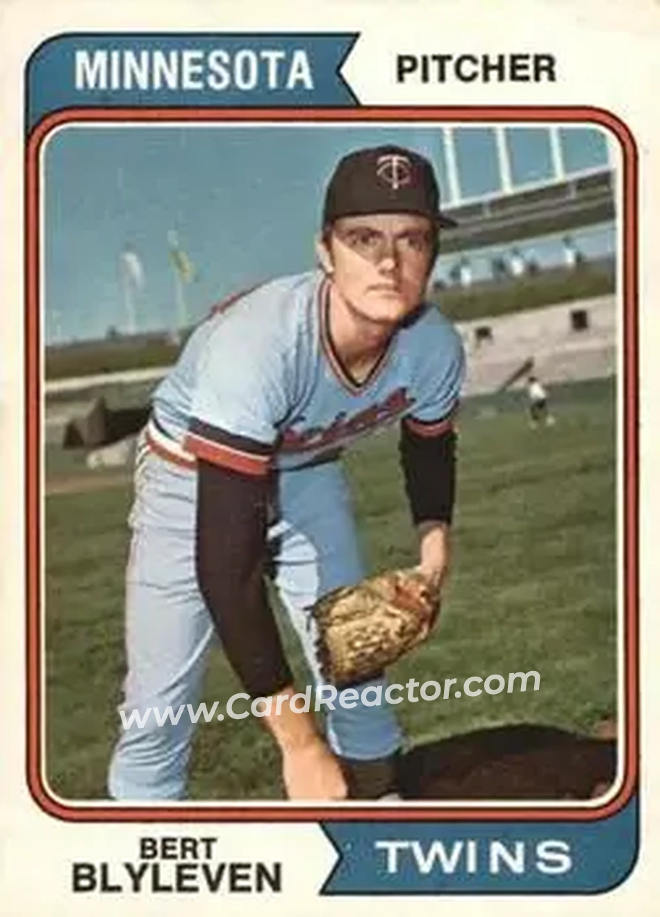 Front of Bert Blyleven