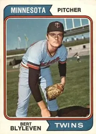 1974 O-Pee-Chee #98 Bert Blyleven