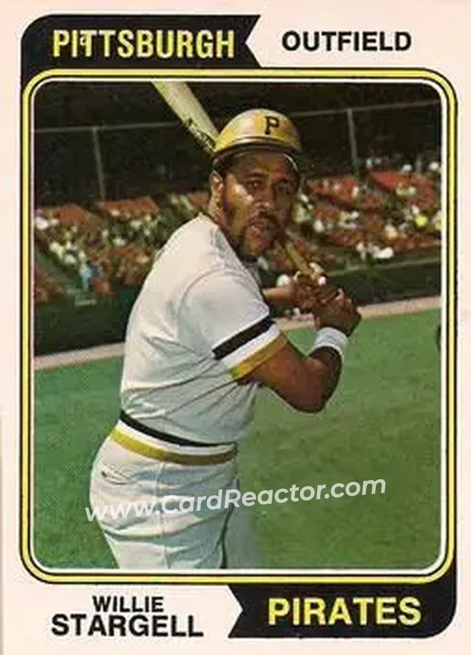 Front of Willie Stargell
