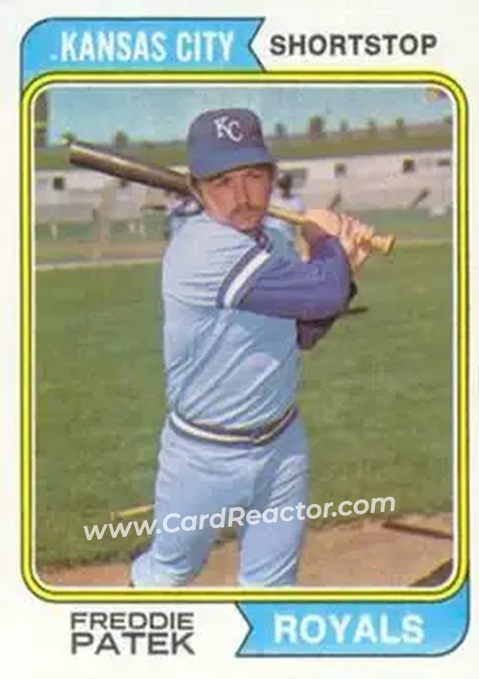 Front of Fred Patek
