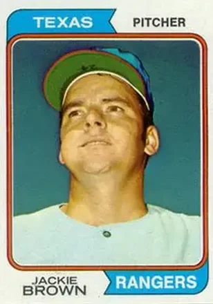 1974 Topps #89 Jackie Brown