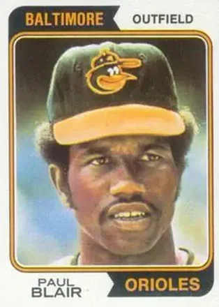 1974 Topps #92 Paul Blair