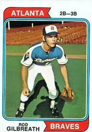 1974 Topps #93 Rod Gilbreath