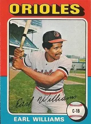 1975 O-Pee-Chee #97 Earl Williams