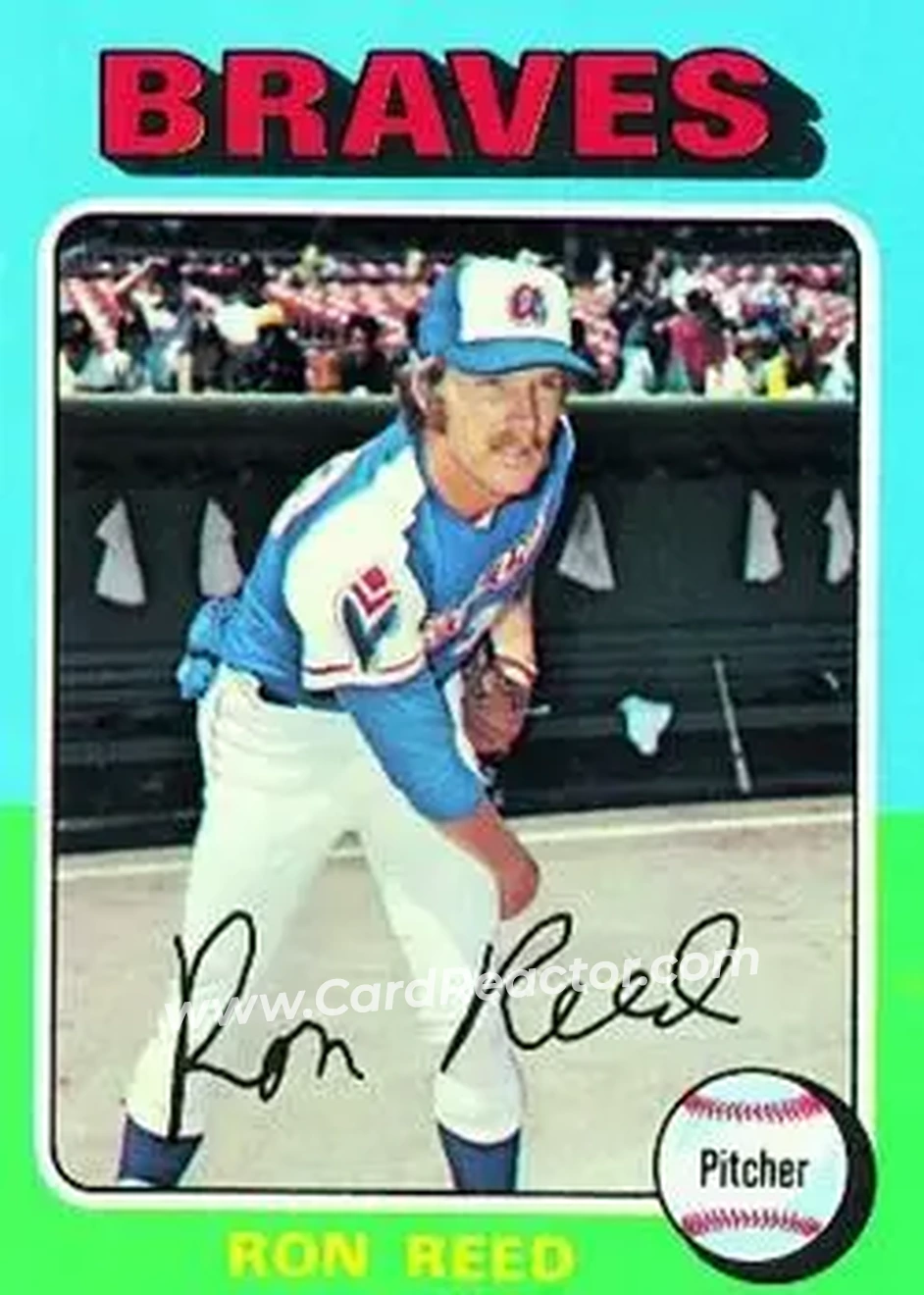 Front of Ron Reed