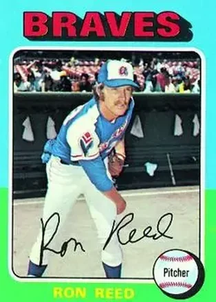 1975 Topps #81 Ron Reed