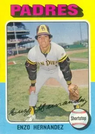 1975 Topps #84 Enzo Hernandez