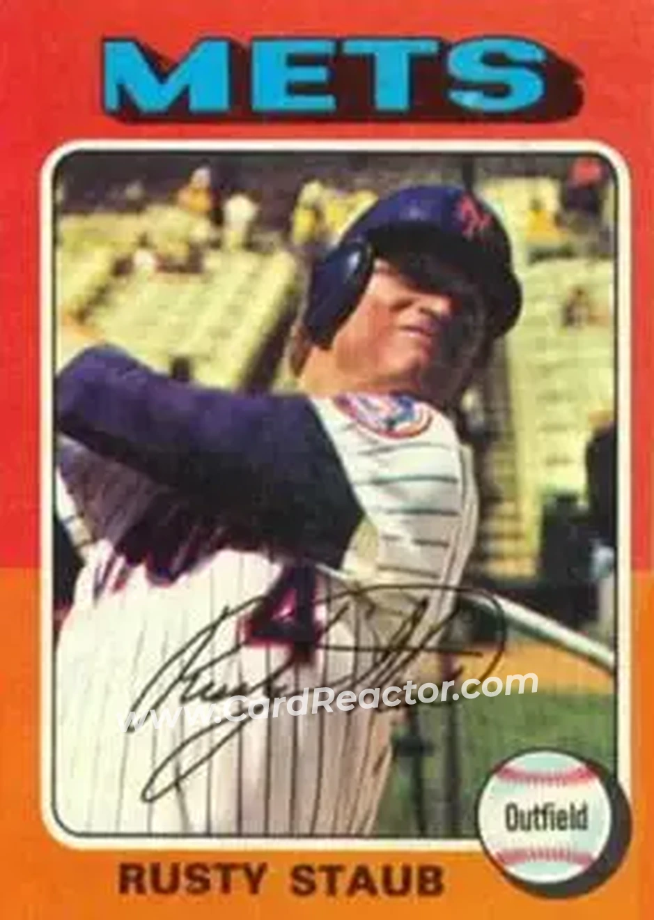 Front of Rusty Staub