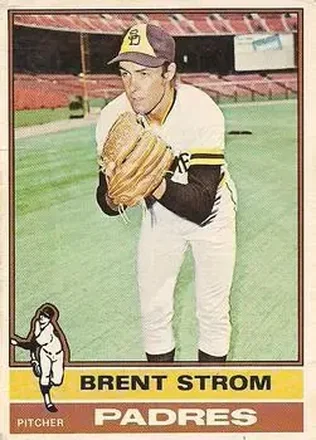 1976 O-Pee-Chee #84 Brent Strom