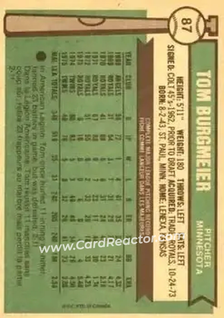Back of Tom Burgmeier
