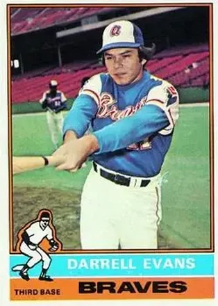 1976 Topps #81 Darrell Evans